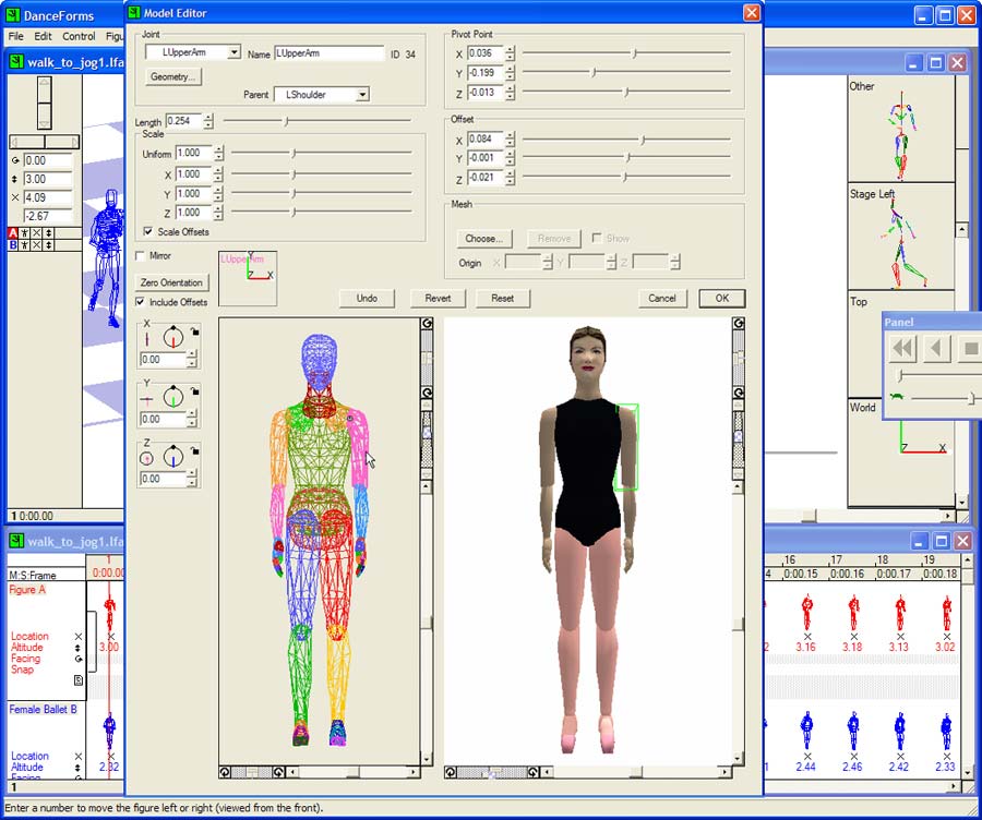 Model Editor - Segmented Model